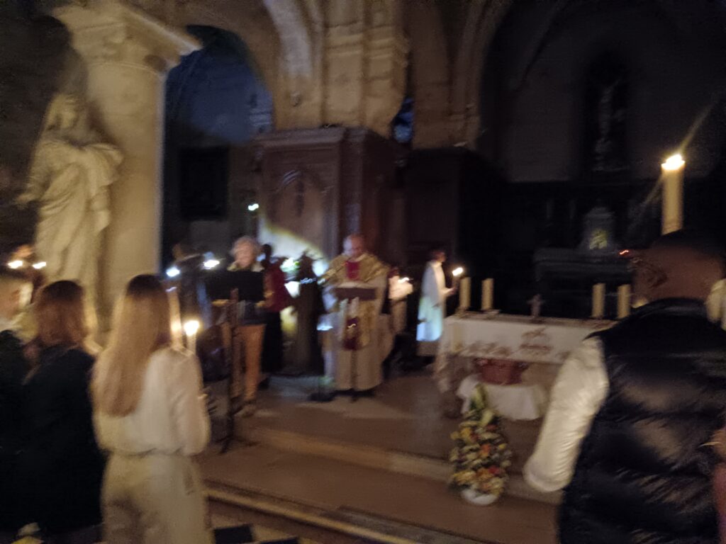 Veillée pascale à la Paroisse Saint Nicolas du Pays de Retz Samedi 4 avril 2026 – Maison du Parc puis Église Saint Nicolas img 20260404 211050