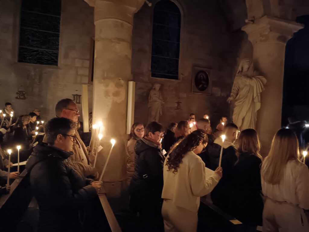 Veillée pascale à la Paroisse Saint Nicolas du Pays de Retz Samedi 4 avril 2026 – Maison du Parc puis Église Saint Nicolas img 20260404 211053