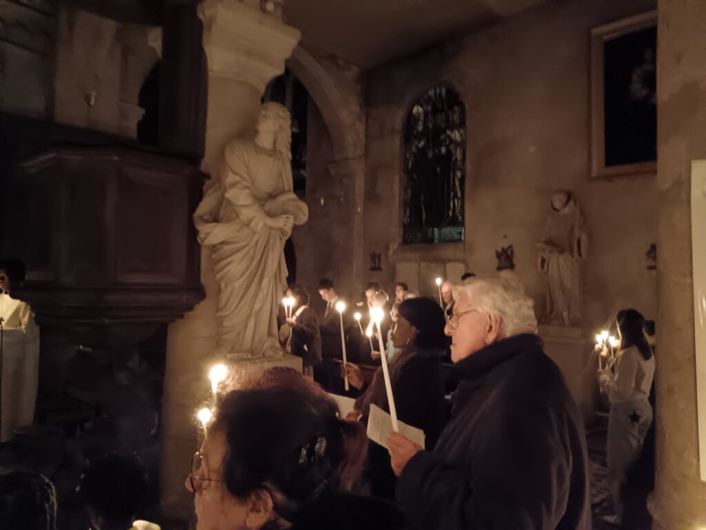 Veillée pascale à la Paroisse Saint Nicolas du Pays de Retz Samedi 4 avril 2026 – Maison du Parc puis Église Saint Nicolas img 20260404 211059