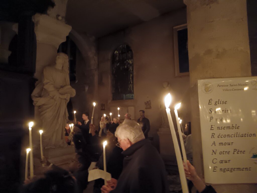 Veillée pascale à la Paroisse Saint Nicolas du Pays de Retz Samedi 4 avril 2026 – Maison du Parc puis Église Saint Nicolas img 20260404 211144